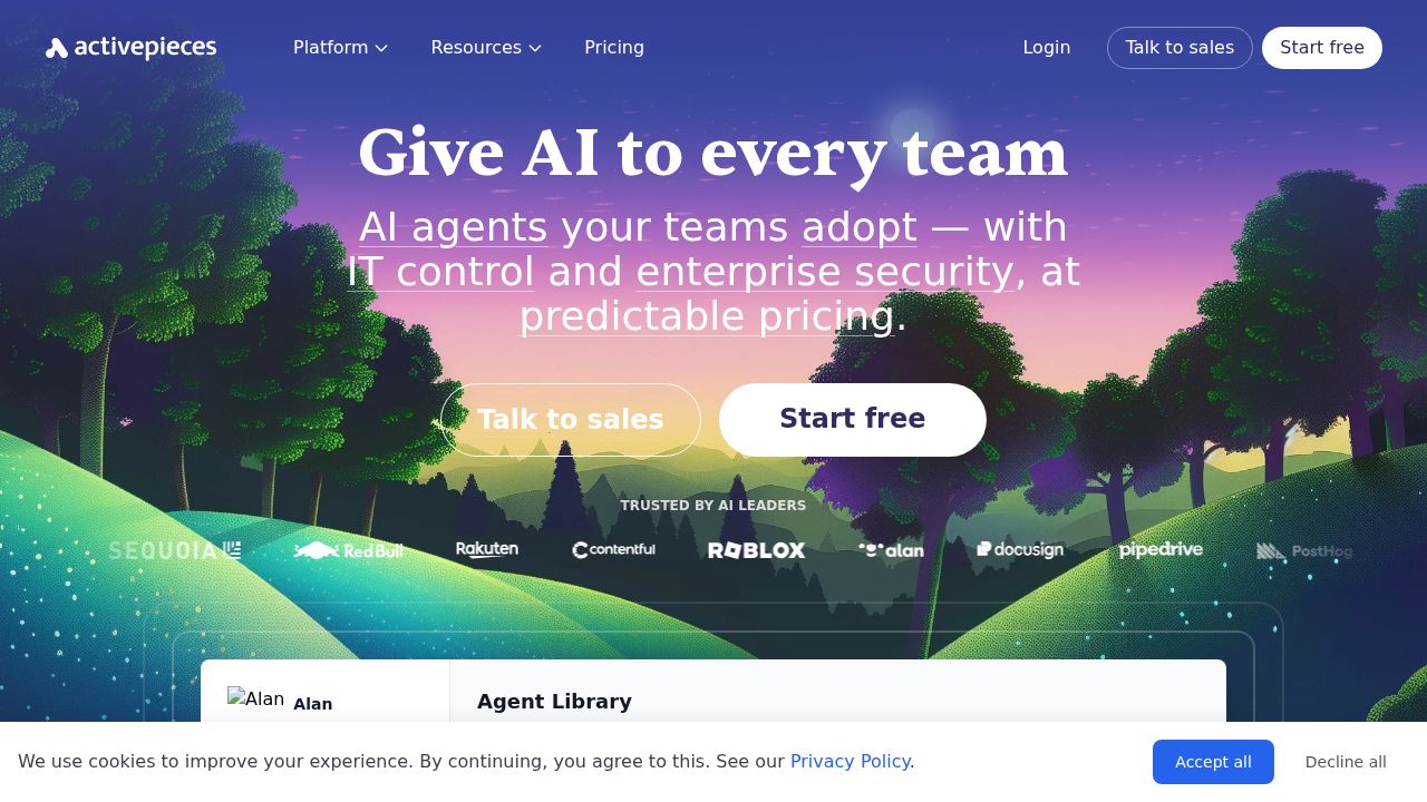 Activepieces screenshot