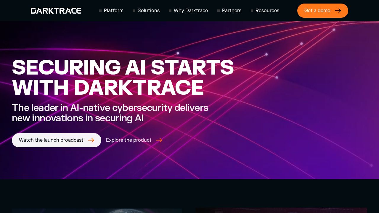 Darktrace screenshot