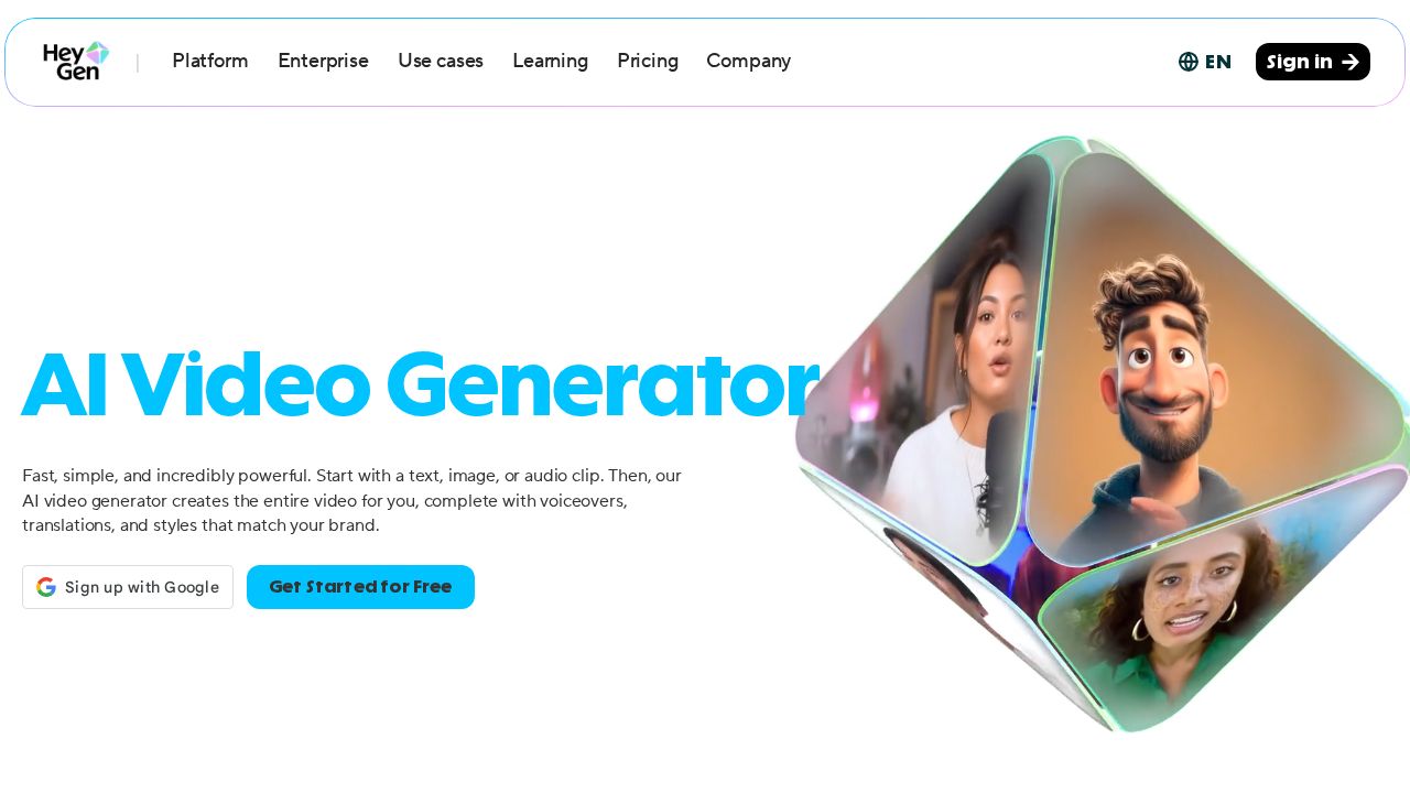 HeyGen screenshot