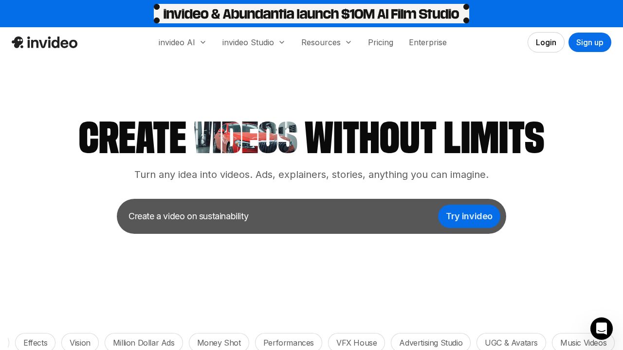 InVideo AI screenshot