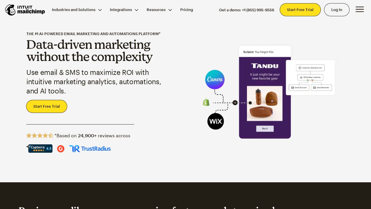 Mailchimp AI screenshot