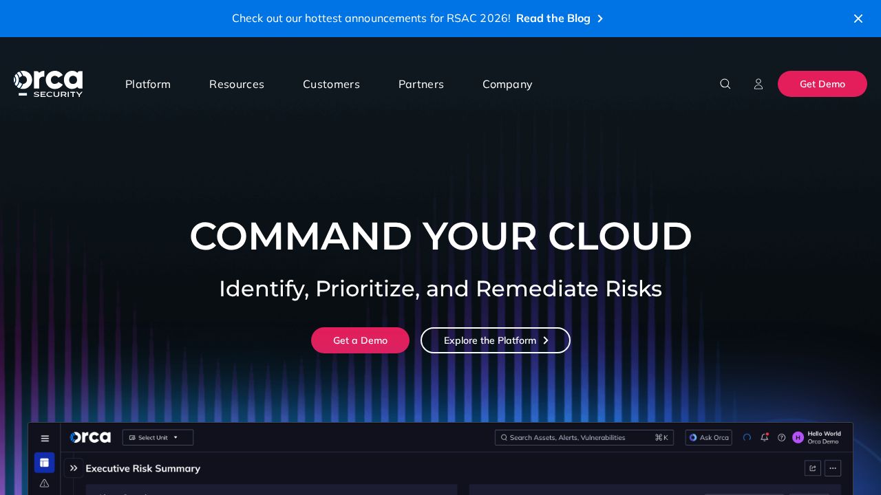Orca Security screenshot