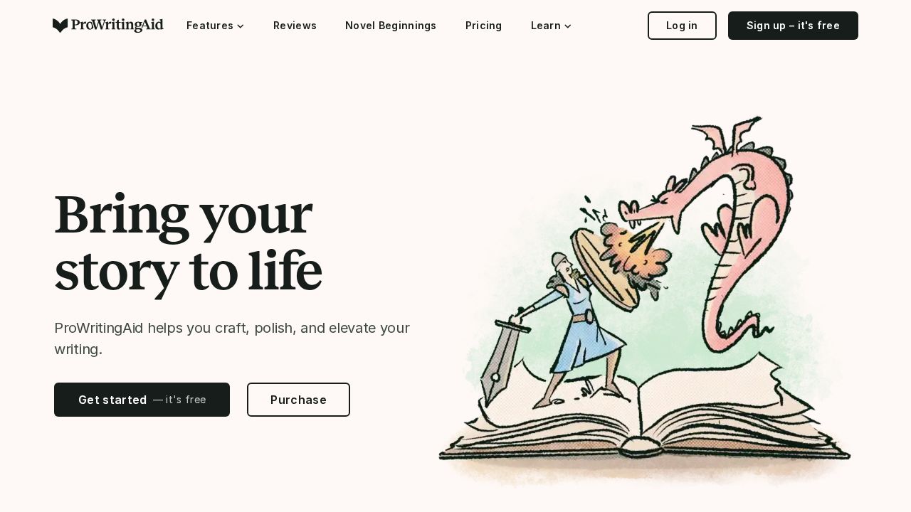ProWritingAid screenshot