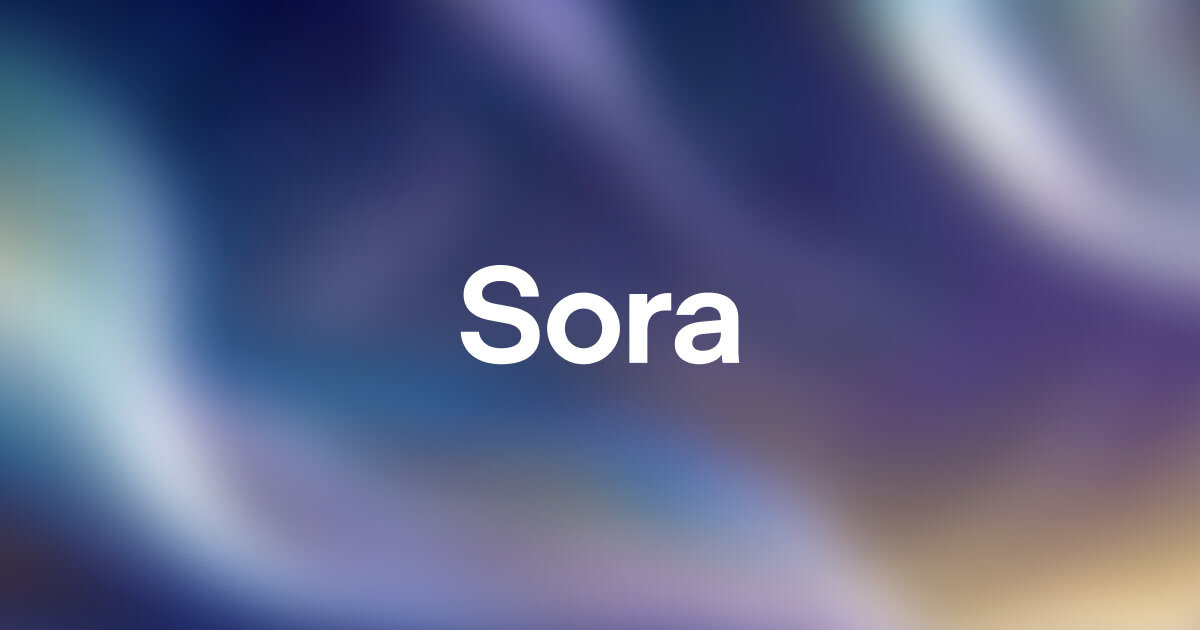 Sora screenshot