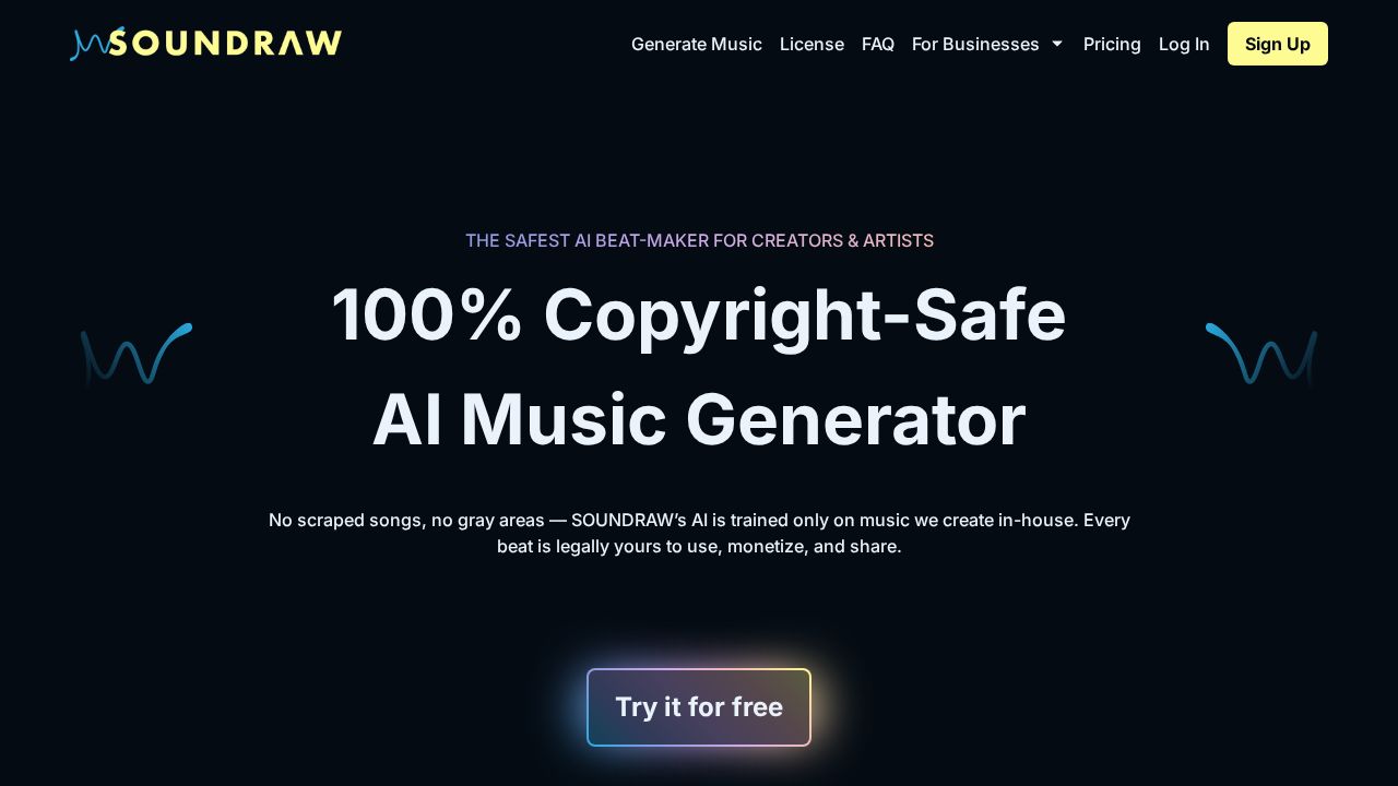 Soundraw screenshot